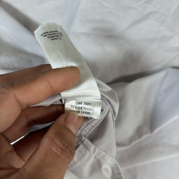 Rhone Commuter Dress Shirt Mens XL Pink Button Up Long Sleeve Style 100202 Golf - Picture 10 of 12